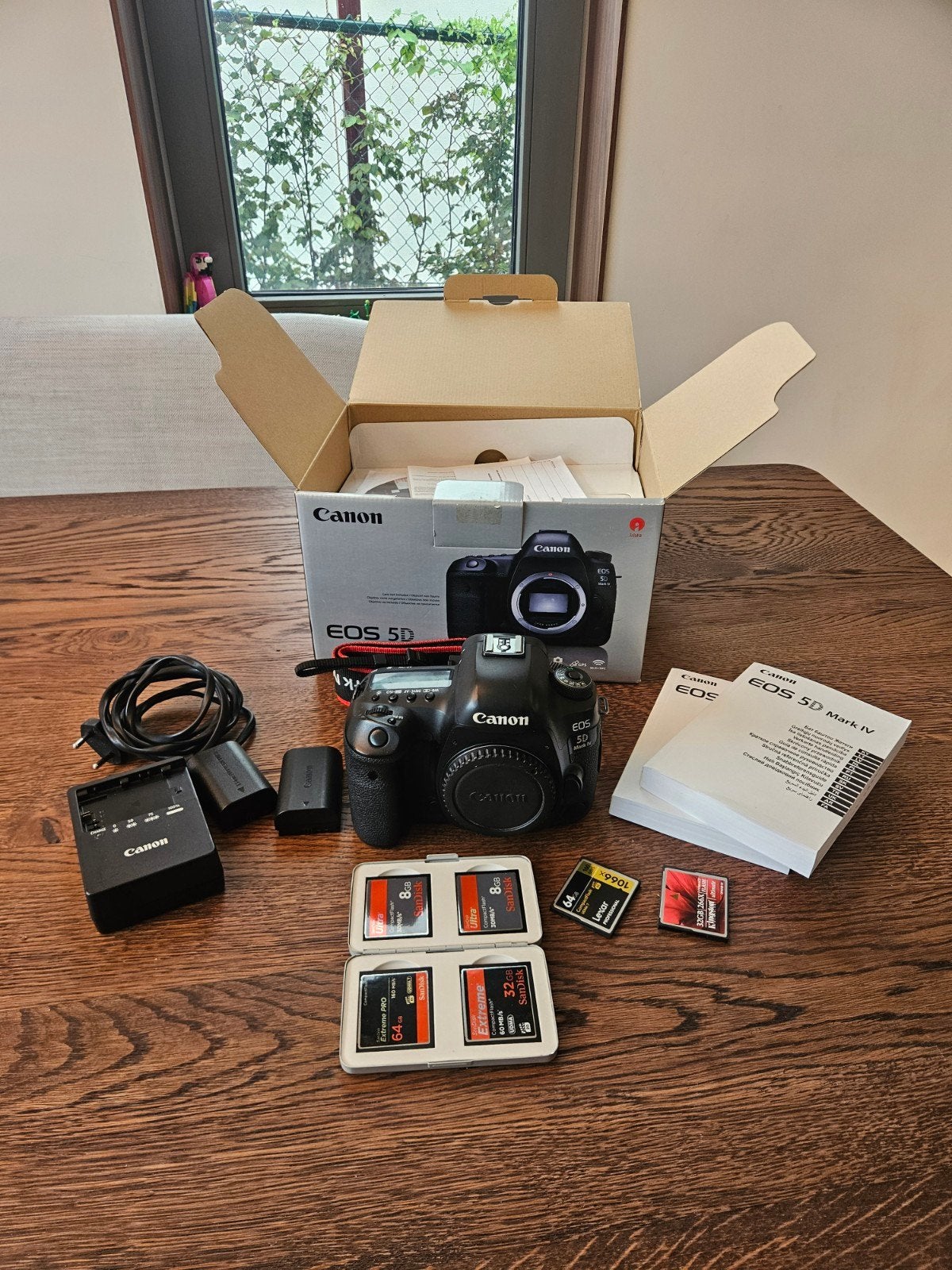 Canon EOS 5D Mark IV DSLR Camera met accessoires, Ophalen, Gebruikt, Spiegelreflex, Canon
