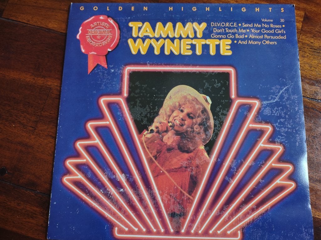 LP - Tammy Wynette - Golden Highlights, Ophalen of Verzenden, Zo goed als nieuw, 12 inch
