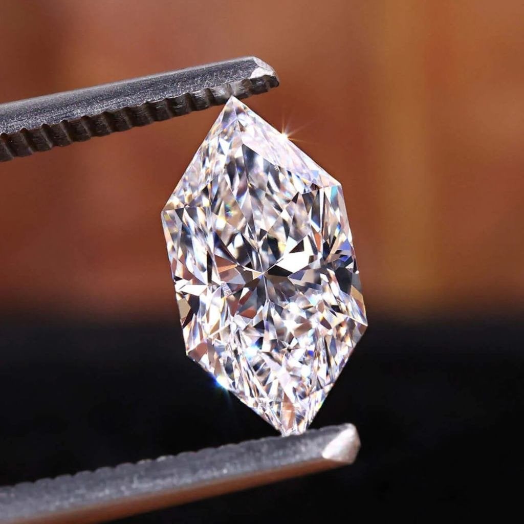 Diamant - 1.54ct Dutch Marquise Cut (gecertificeerd), Ophalen of Verzenden, Nieuw