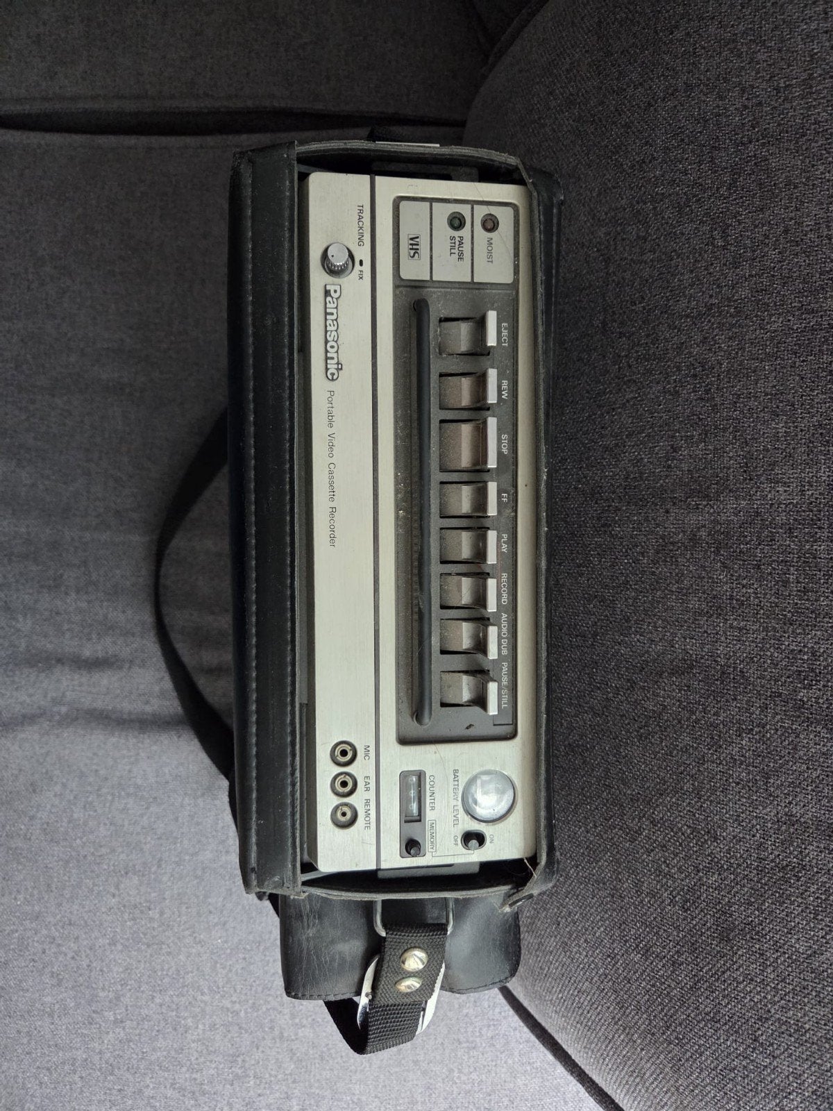 Vintage Panasonic Portable Video Cassette Recorder VHS, Ophalen of Verzenden, Gebruikt, VHS-speler of -recorder