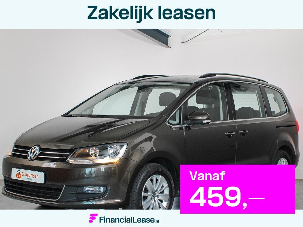 Volkswagen Sharan 1.4 TSI Comfortline 7-Persoons, Trekhaak,, 4 cilinders, 7 stoelen, Automatische klimaatregeling, 1668 kg