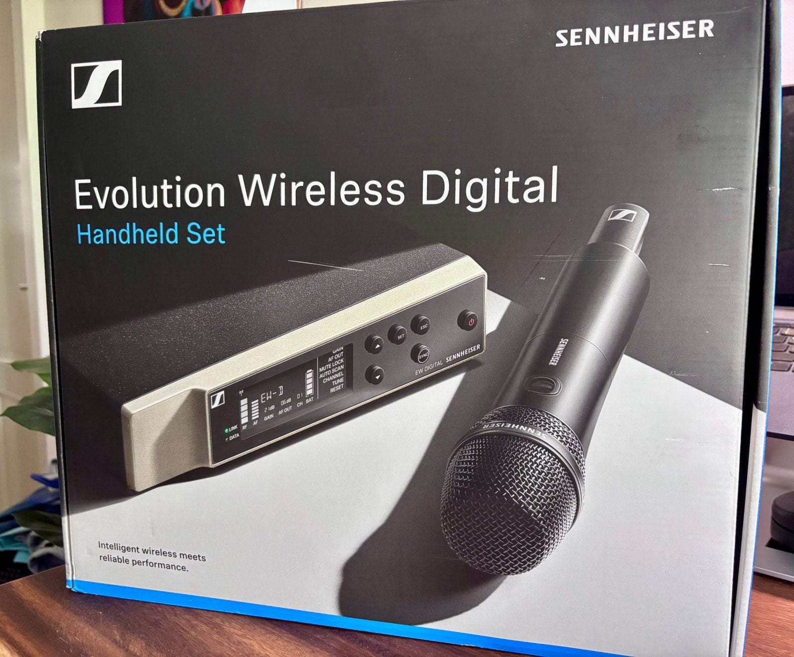 Sennheiser Digital EW-D !! <-  835-S SET Draadloze Microfoon, Verzenden, Zo goed als nieuw, Zangmicrofoon, Draadloos