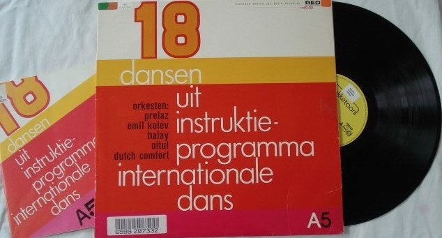 18 dansen uit instruktieprogramma internationale dans A5, LP, Gebruikt, Ophalen of Verzenden, Inclusief boekje