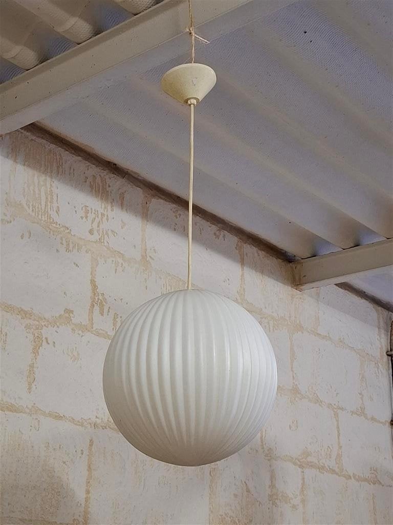Hanglamp '60s ( Philips ) Retro/Vintage/Design, Ophalen of Verzenden, Glas, Vintage