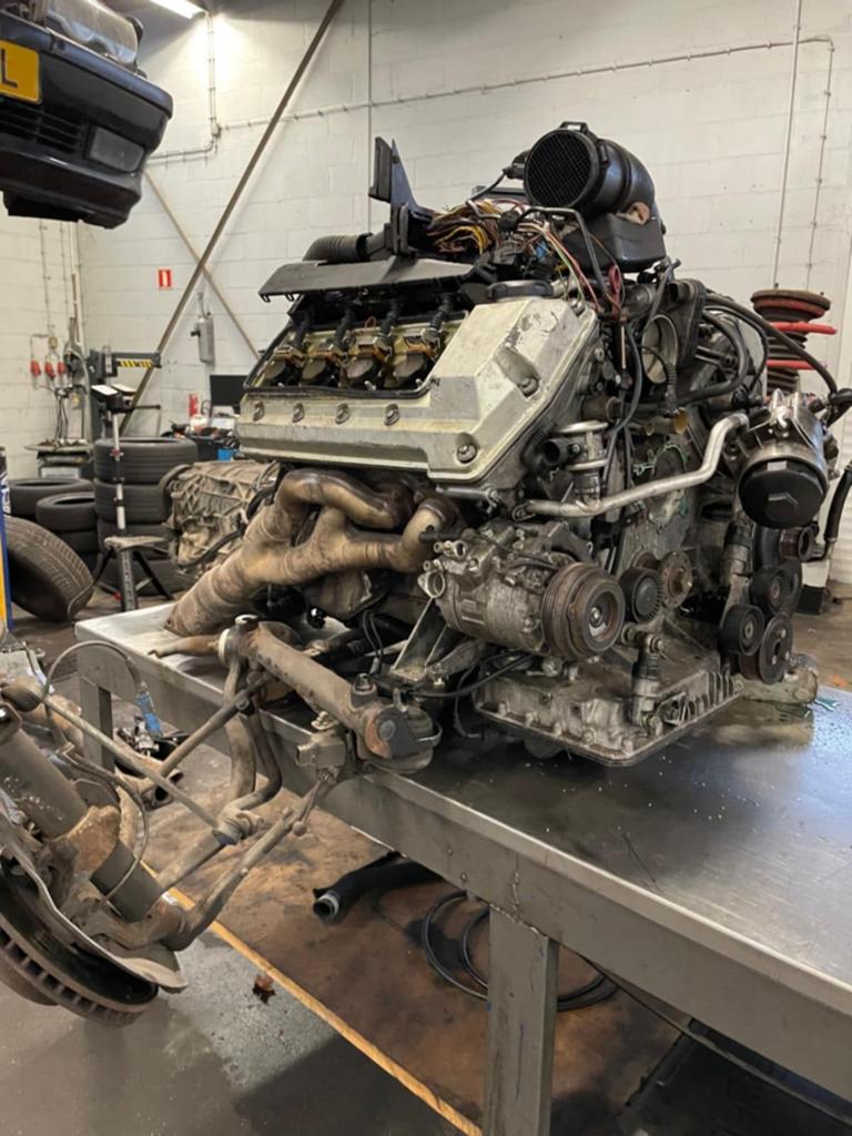 BMW M62TUB44 Motorblok - Defect (onderdelen/reparatie), Ophalen, BMW