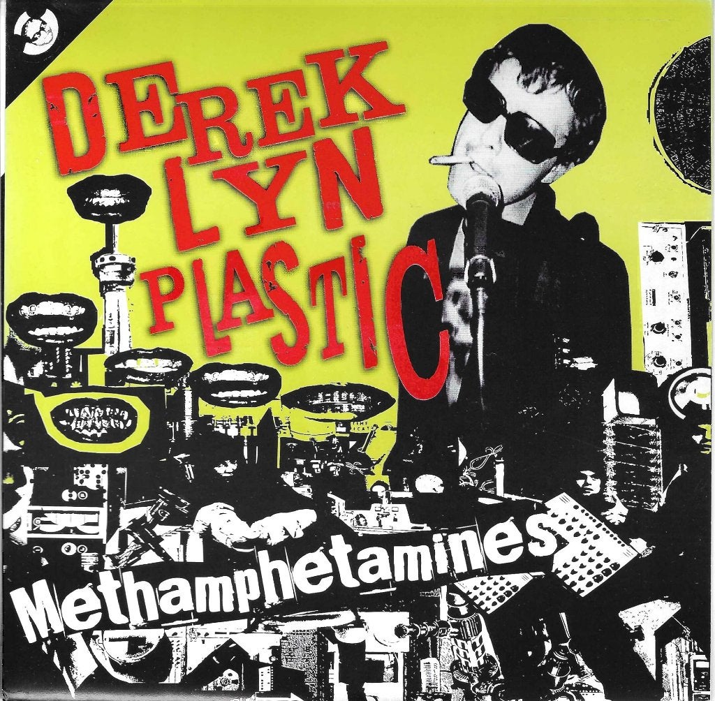 derek lyn plastic / methamphetamines - punk, Gebruikt, Verzenden, 7 inch, Gatefold hoes