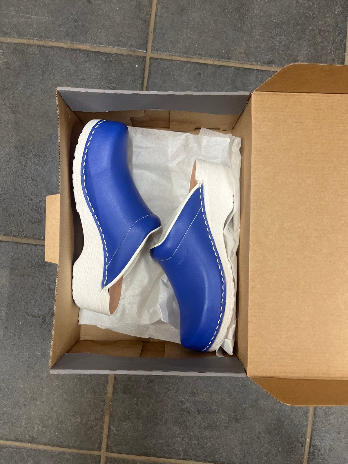 Nieuwe DancLog Klompen - Blauw, Maat 40, Blauw, Overige typen, Onbekend, Nieuw