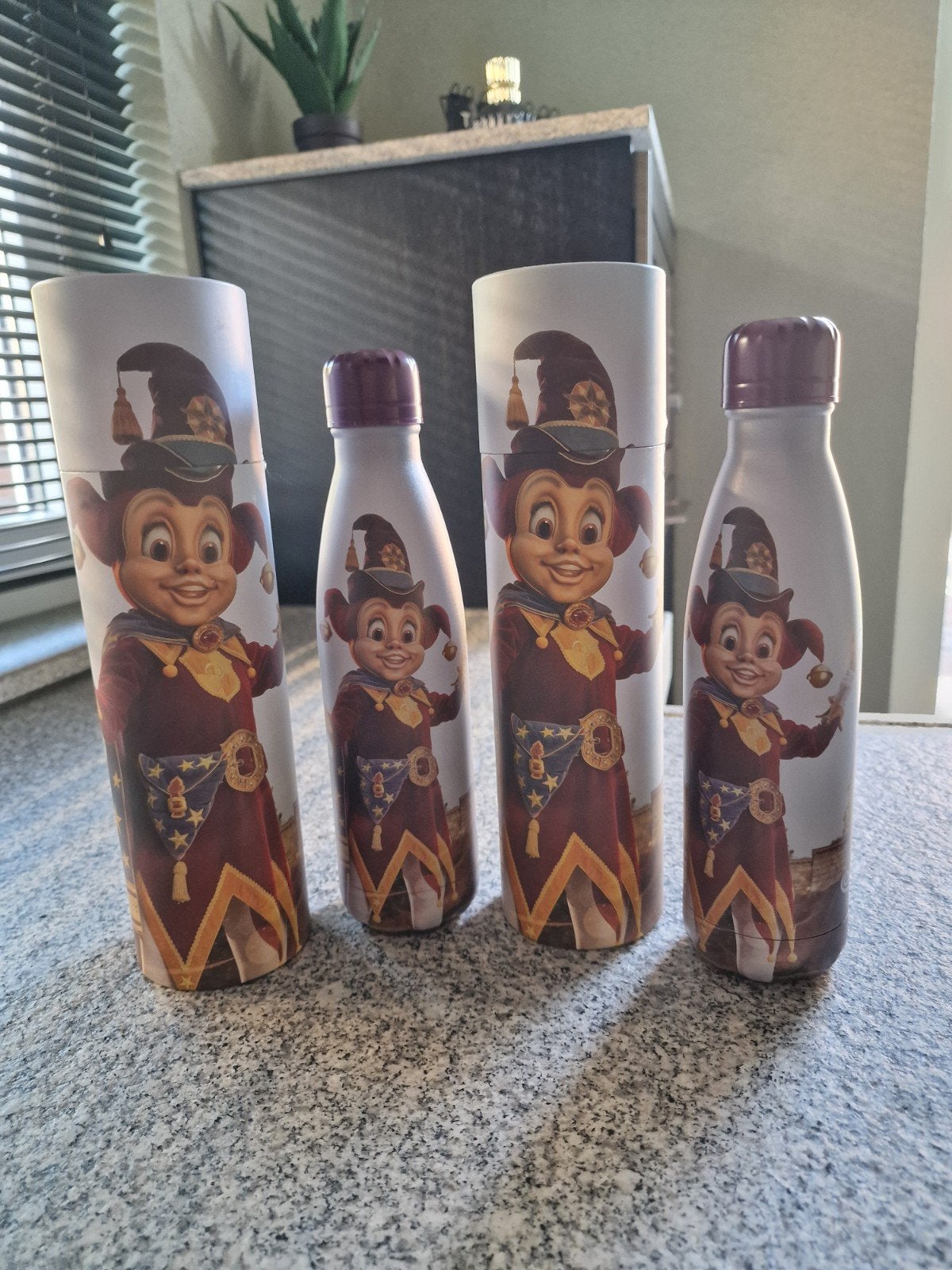 Pardoes Efteling drinkflessen - 2 stuks, Ophalen of Verzenden, Overige figuren, Nieuw, Overige typen