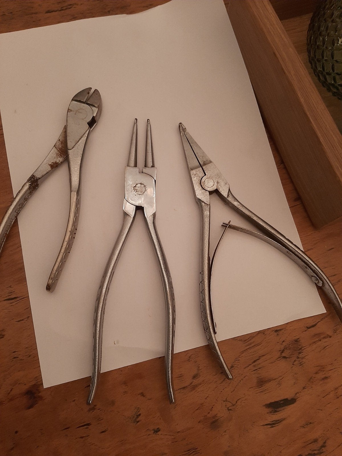Set van 3 Hazet tangen - Chroom Vanadium, Ophalen of Verzenden, Gebruikt, Tang