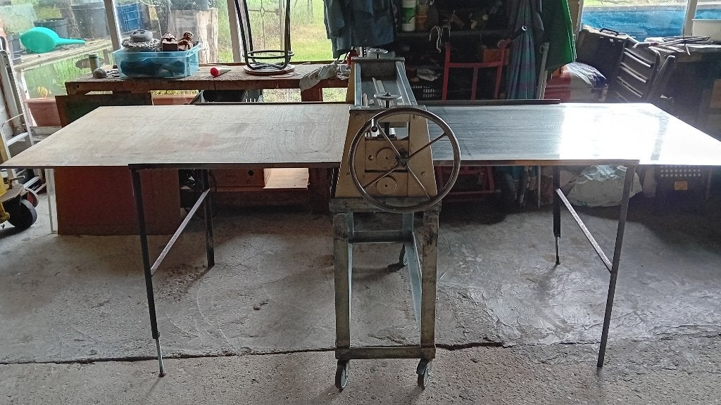 Etspers drukpers, Ophalen, Gebruikt, Gereedschap of Toebehoren