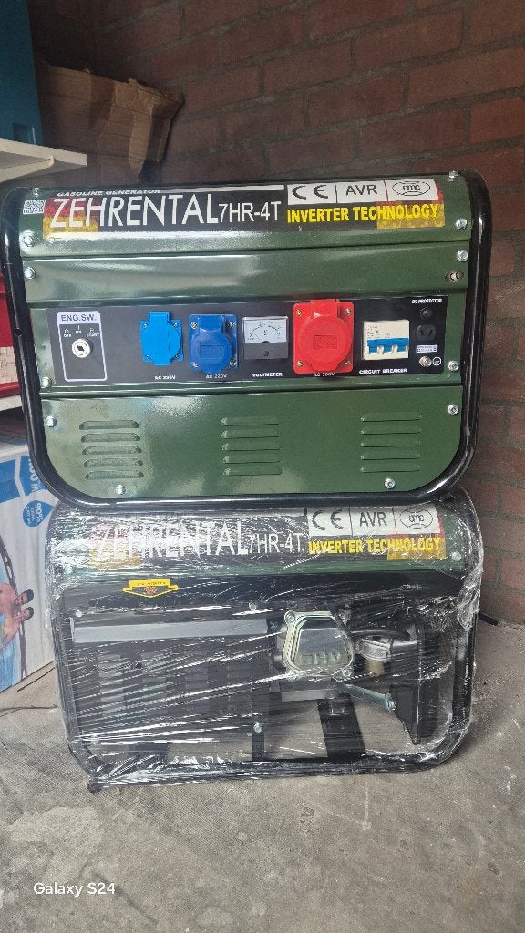 stroomgenerator, Ophalen, Nieuw, Minder dan 5 kVA, Benzine