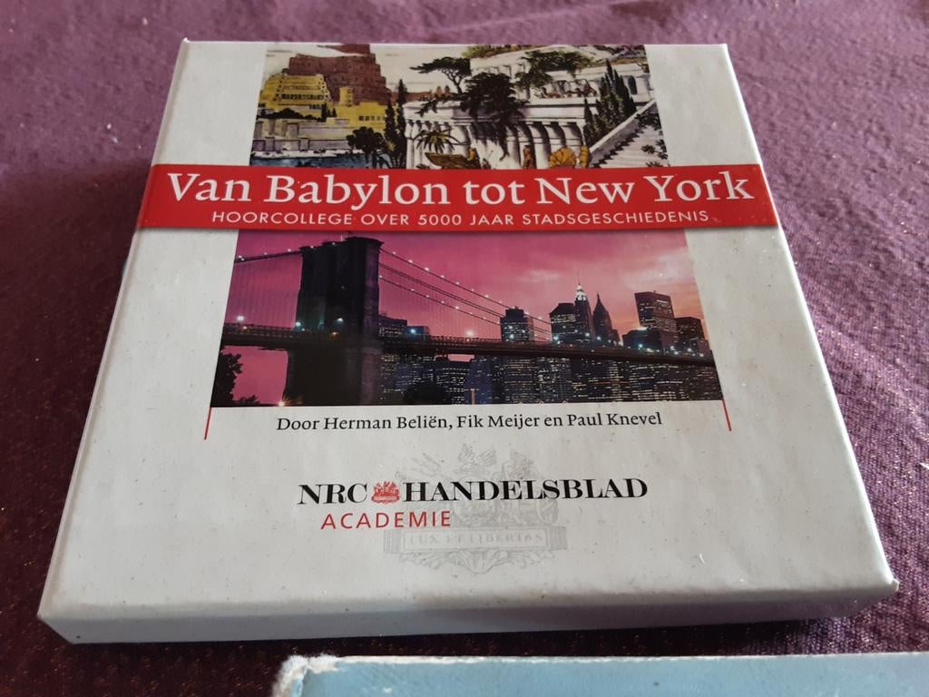 Van Babylon tot New York: Hoorcollege Stadsgeschiedenis, 20e eeuw of later, Ophalen of Verzenden, Zo goed als nieuw, Noord-Amerika