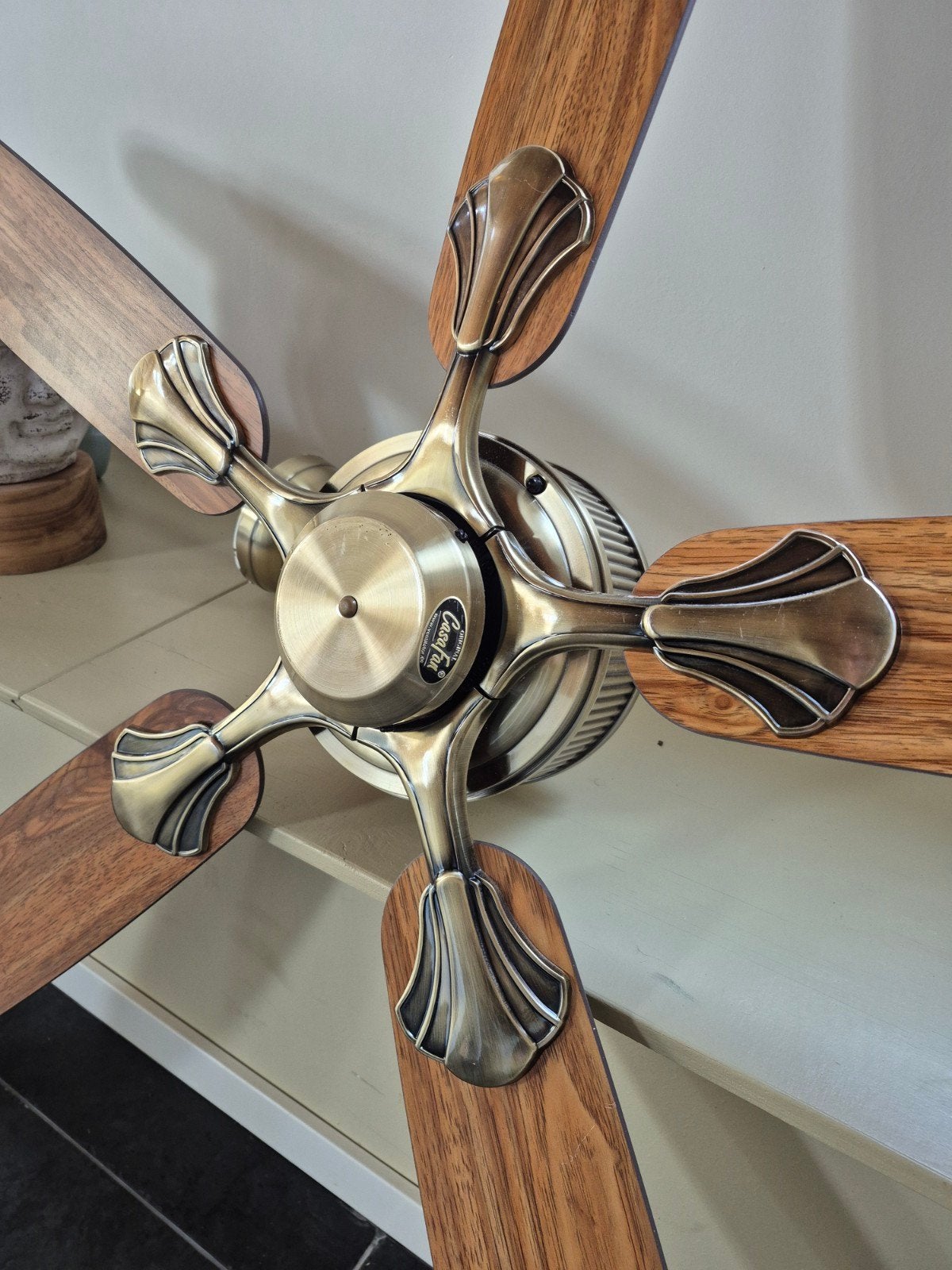 Casafan plafondventilator - 185 cm diameter, Ophalen, Gebruikt, Hout, 150 tot 200 cm