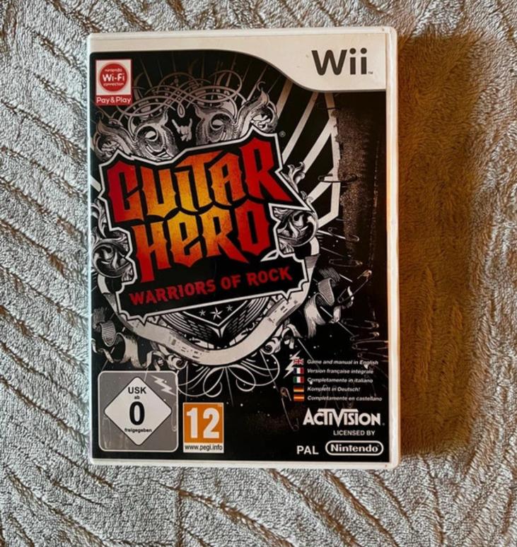 Guitar Hero Warriors of Rock voor de nintendo Wii, Spelcomputers en Games, Games | Nintendo Wii, Muziek, Gebruikt, 1 speler, Ophalen of Verzenden