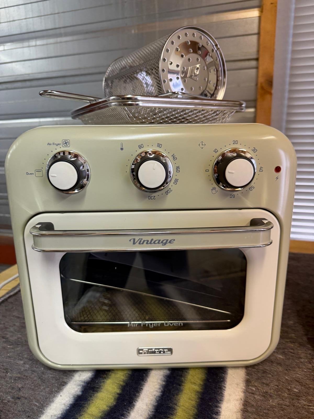 Ariete Vintage Airfryer Oven - Zo goed als nieuw, Ophalen, Minder dan 45 cm, Overige merken, Hete lucht