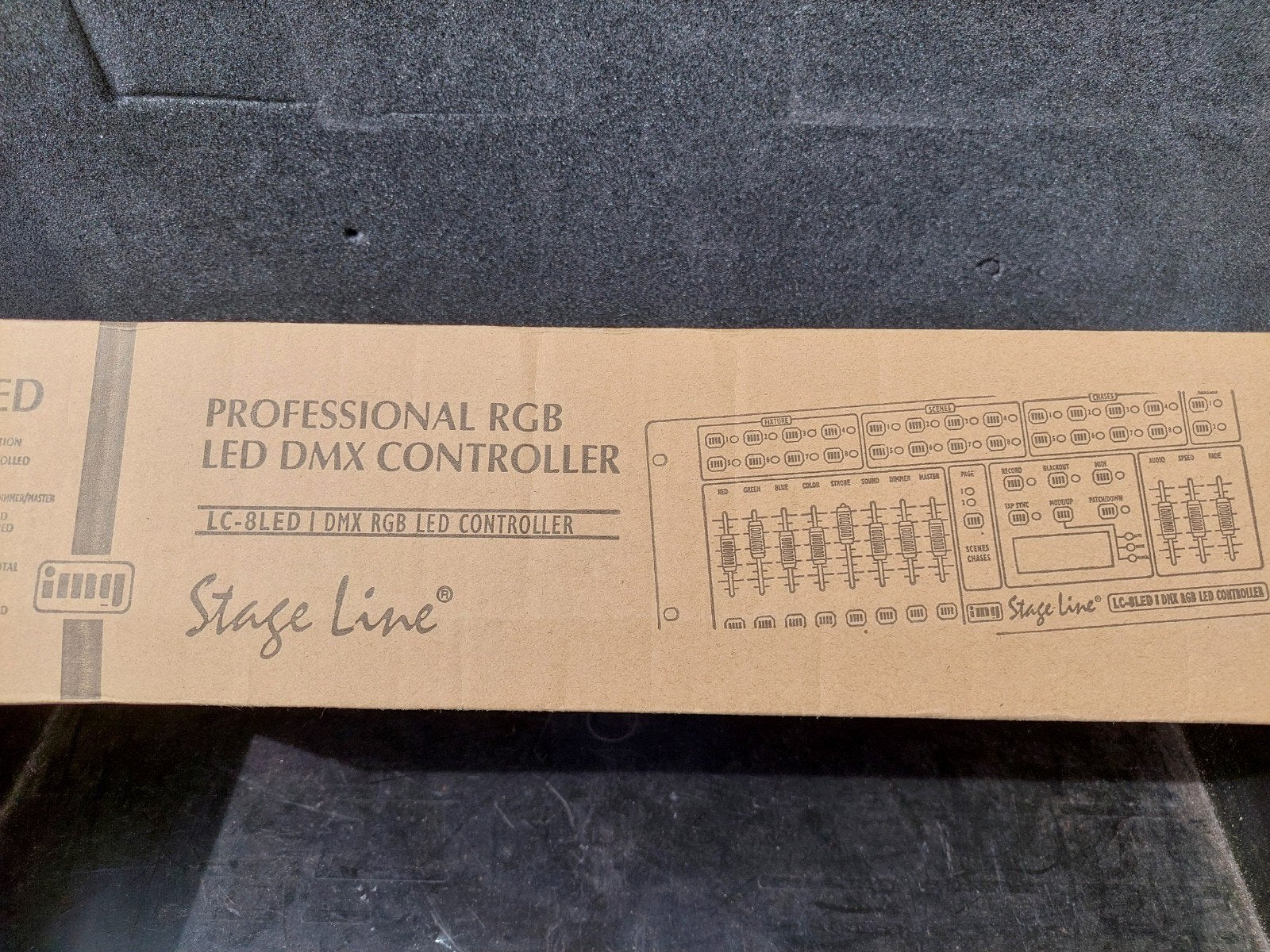 Nieuwe ImG LC 8 LED DMX Controller - Stage Line, Muziek en Instrumenten, Licht en Laser, Ophalen of Verzenden, Nieuw, Licht
