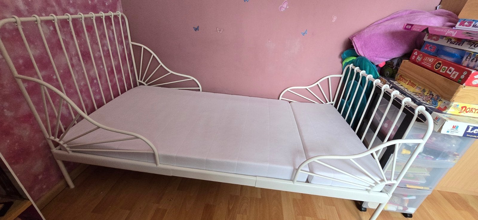 kinderbed, Ophalen, 180 cm of meer, 70 tot 85 cm