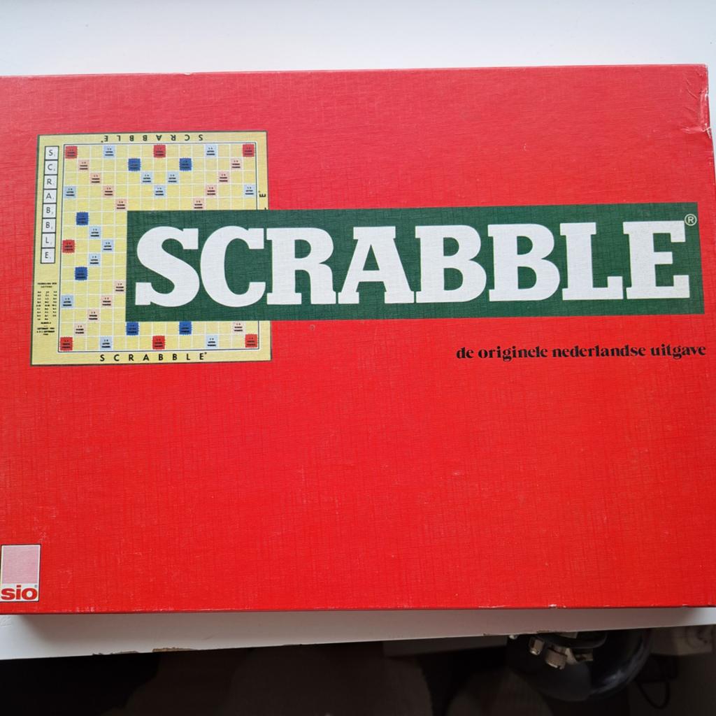 Scrabble, Drie of vier spelers, Ophalen of Verzenden, Gebruikt, Sio