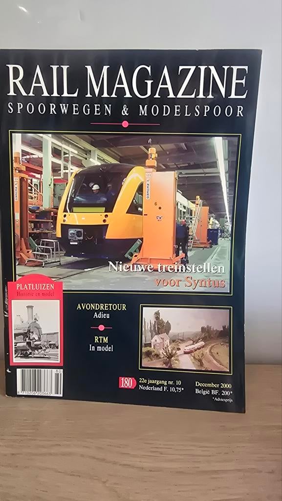 Rail Magazine Spoorwegen & Modelspoor December 2000, Ophalen of Verzenden