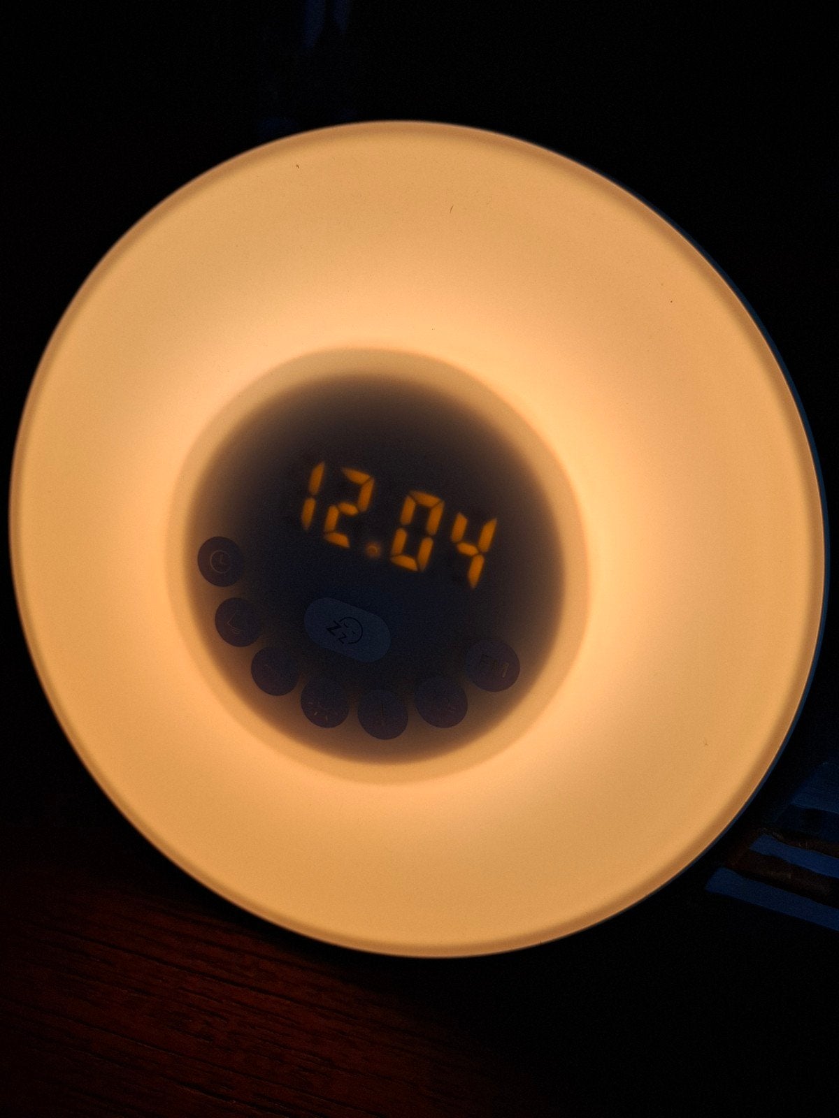 Wake-up Light Wekker met FM Radio, kleuren en natuurgeluiden, Ophalen of Verzenden, Gebruikt, Digitaal