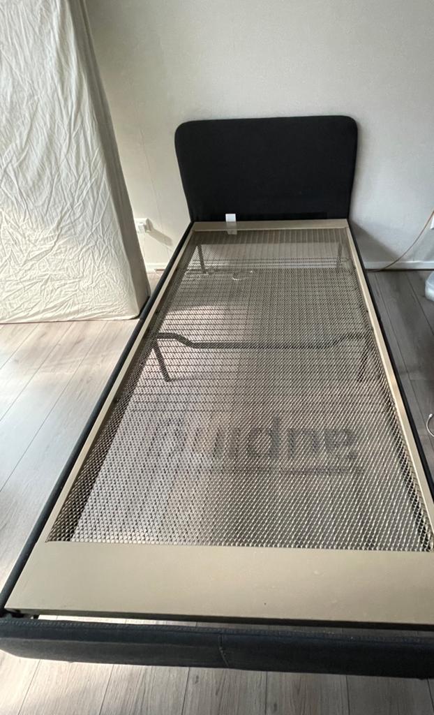 Slatum ikea bedframe, Huis en Inrichting, Slaapkamer | Bedden, Ophalen of Verzenden, Zo goed als nieuw, Eenpersoons, Hout