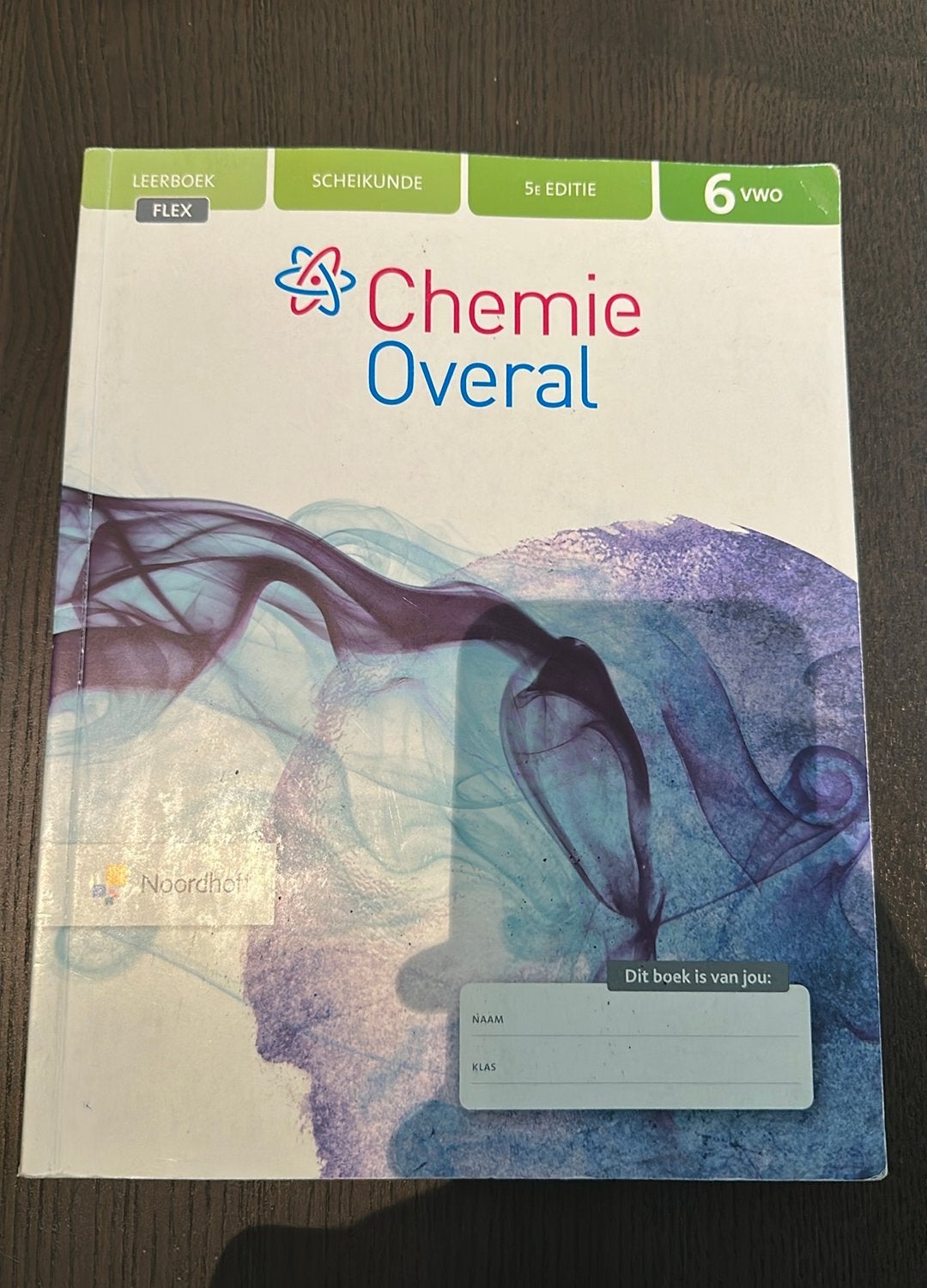 Scheikunde chemie overal vwo 6 boek, Ophalen of Verzenden, Zo goed als nieuw, VWO, Scheikunde