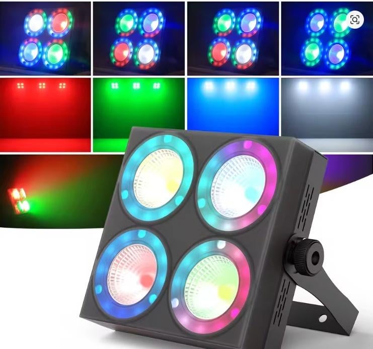 SUPERPROMO Nieuwe First Class 4x40 W RGBW Stage Led Blinder, Ophalen of Verzenden, Nieuw, Licht, Geluidgestuurd