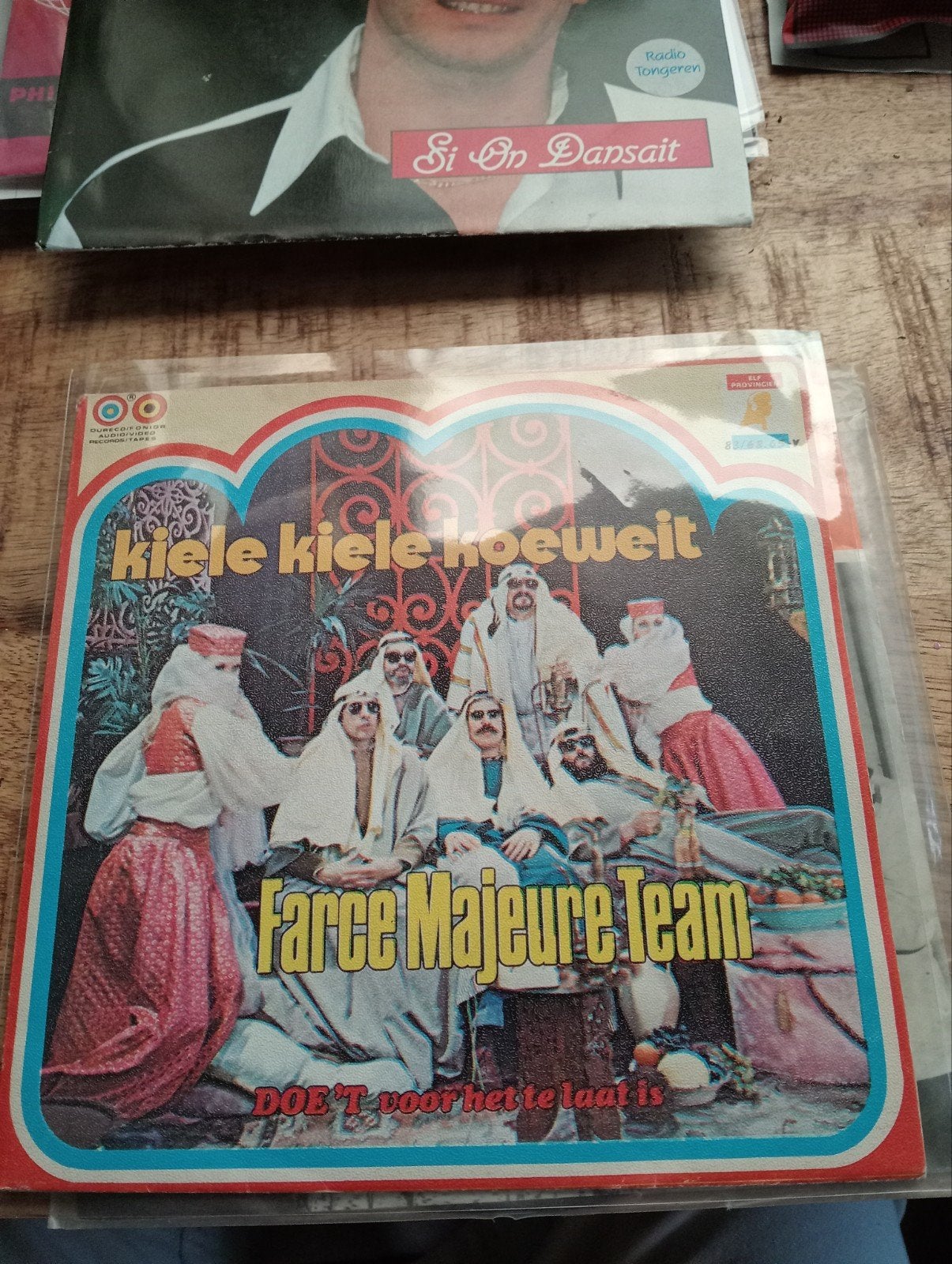 Farce majeure team - kiele kiele Koeweit, Ophalen of Verzenden, Zo goed als nieuw, Overige formaten, Levenslied of Smartlap