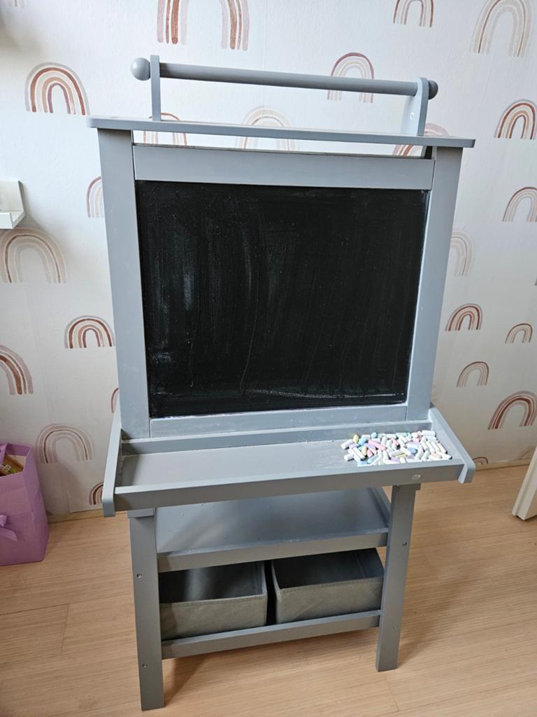 Tekentafel / Schoolbord met krijt- en whiteboardfunctie, Ophalen, Gebruikt, Taal en Lezen