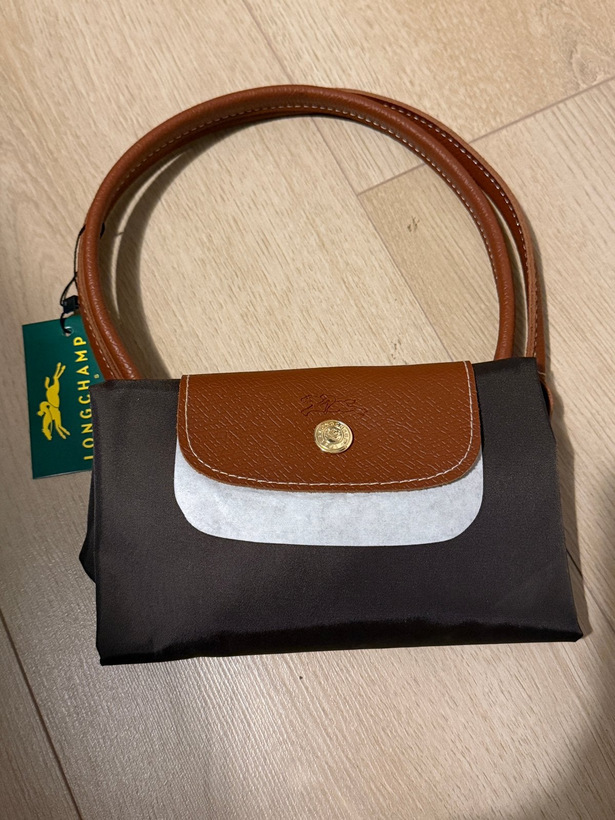 Bruine longchamp maat L, Ophalen of Verzenden, Nieuw