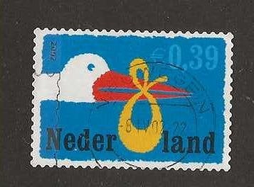 NG; 2047 Geboorte zegel, Verzenden, Gestempeld