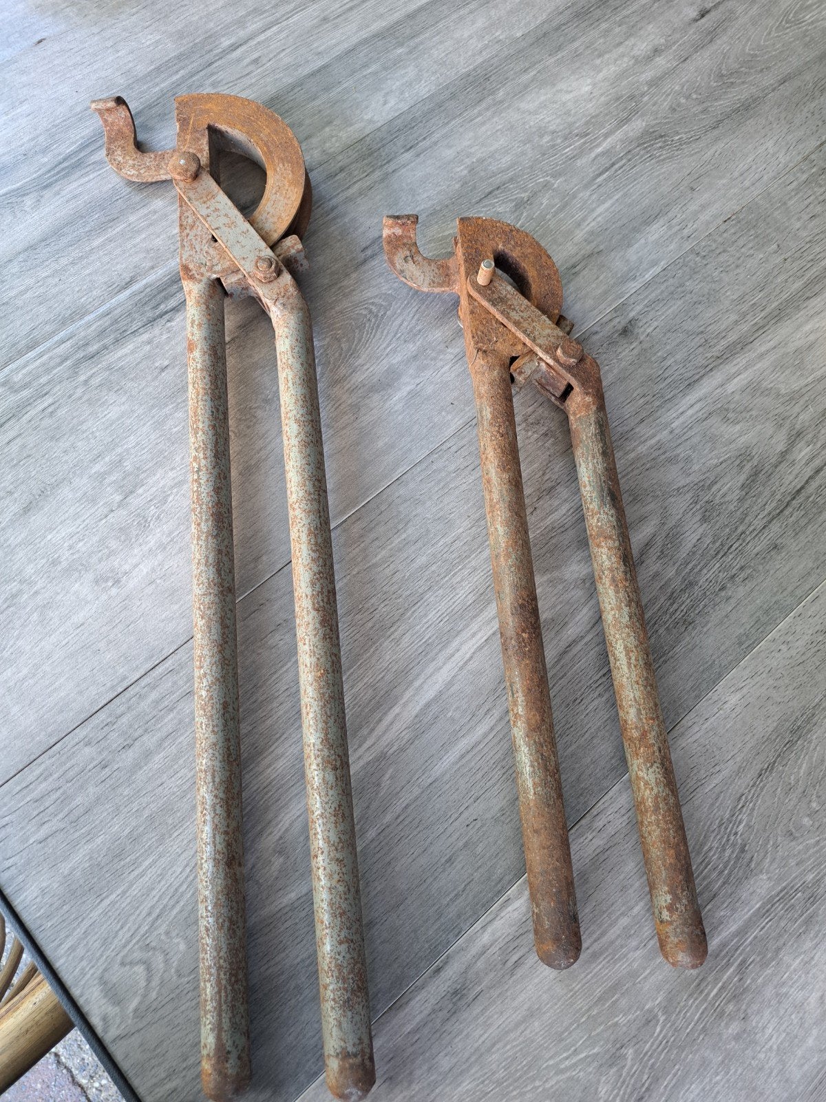 Buigtangen 12mm en 15mm - Set van 2, Doe-het-zelf en Verbouw, Ophalen, Gebruikt, Overige typen