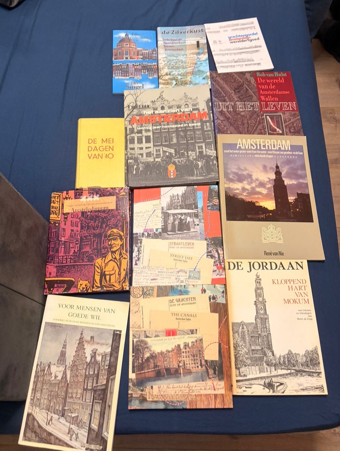 Grote collectie boeken en tijdschriften over Amsterdam, Boeken, Tijdschriften en Kranten, Ophalen of Verzenden, Gelezen, Overige typen