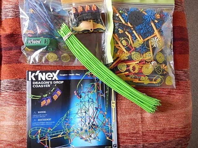 knex achtbaan 13075, Ophalen of Verzenden, Zo goed als nieuw, K'nex