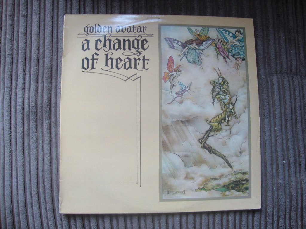 LP Golden Avatar / A change of heart (1976), Cd's en Dvd's, Vinyl | Pop, Inclusief binnenhoes, Ophalen of Verzenden, Gebruikt