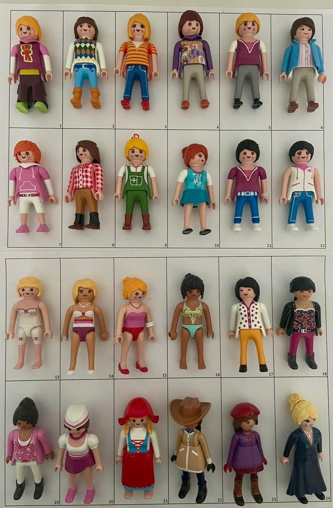 Playmobil poppetjes vrouw NIEUW, Ophalen of Verzenden, Nieuw, Los playmobil