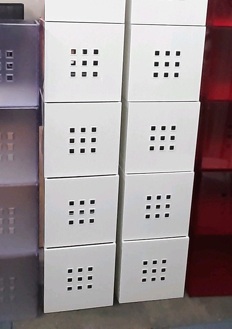 8x lekman  bak voor ikea kallax Vakkenkast, Ophalen, Zo goed als nieuw, Rechthoekig