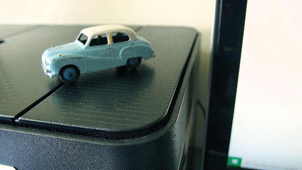 Dinky Toys, Licht Blauwe Austin Somerset 161,1952, Ophalen of Verzenden, Zo goed als nieuw, Auto, Dinky Toys