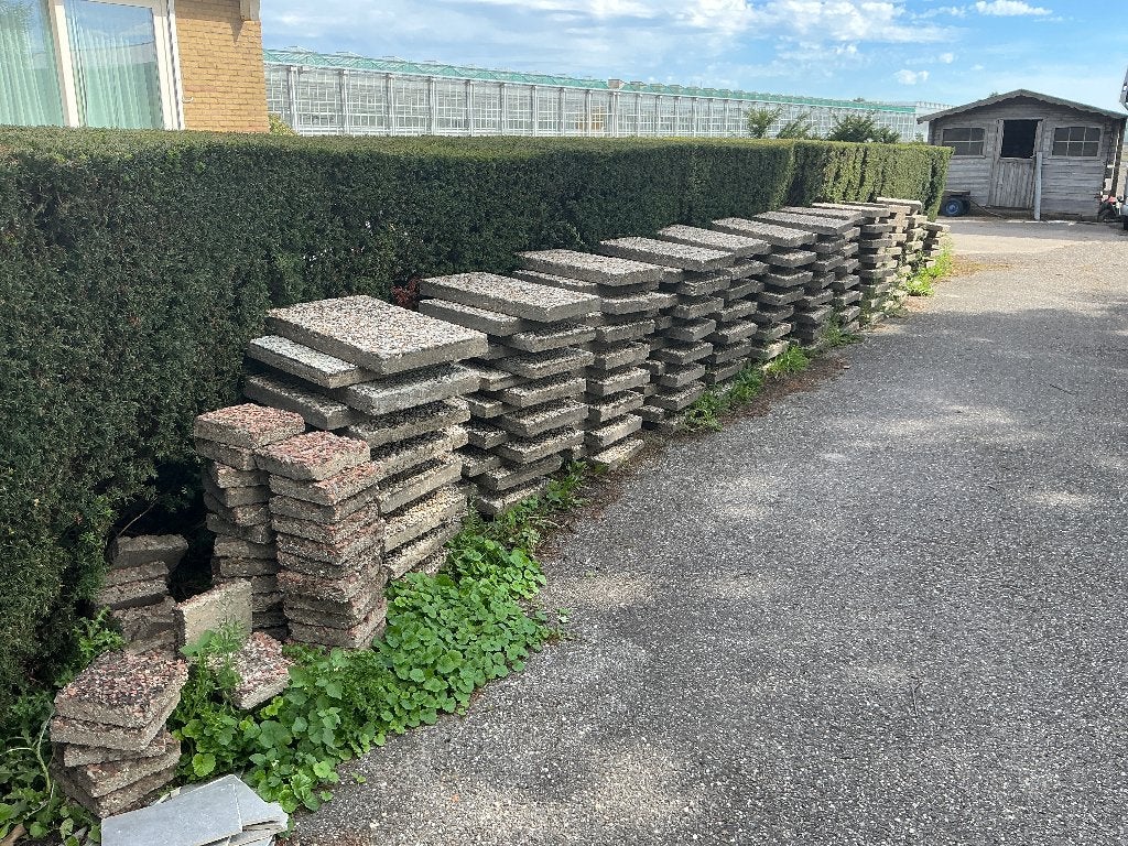 Grinttegels – GRATIS af te halen, Tuin en Terras, Ophalen, Gebruikt, Grijs, Grind