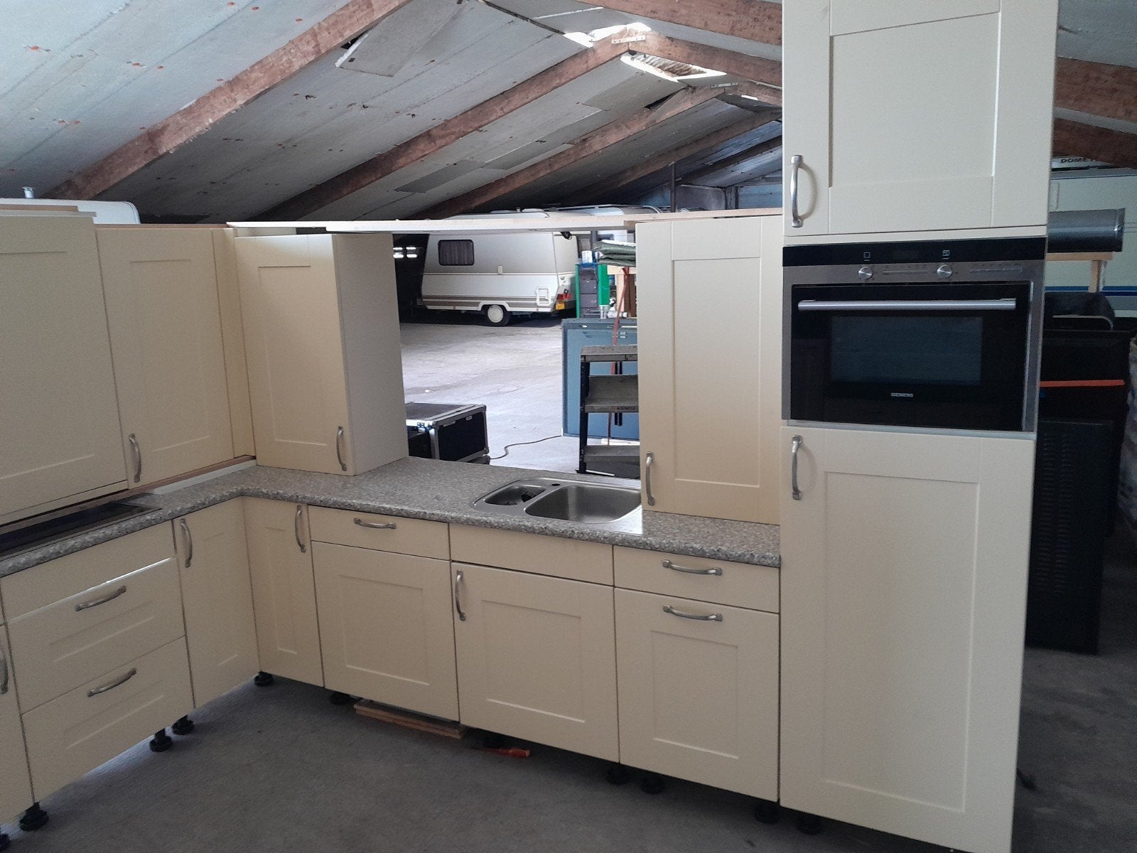 Hoekkeuken, Huis en Inrichting, Keuken | Keukenelementen, Gebruikt, Ophalen