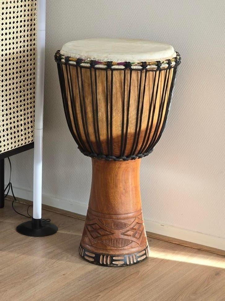 Grote Afrikaanse Djembe Trommel djembé hoogte 64cm, Muziek en Instrumenten, Ophalen, Nieuw, Trommel