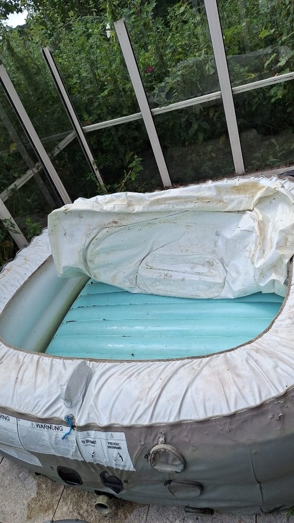 • Bubbelbad Time 2 Spa * Klusproject of voor onderdelen! *, Gebruikt, Minder dan 80 cm, Ophalen of Verzenden, Minder dan 200 cm