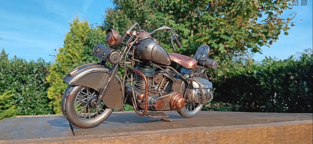 motor decoratie - harley stijl, Ophalen of Verzenden