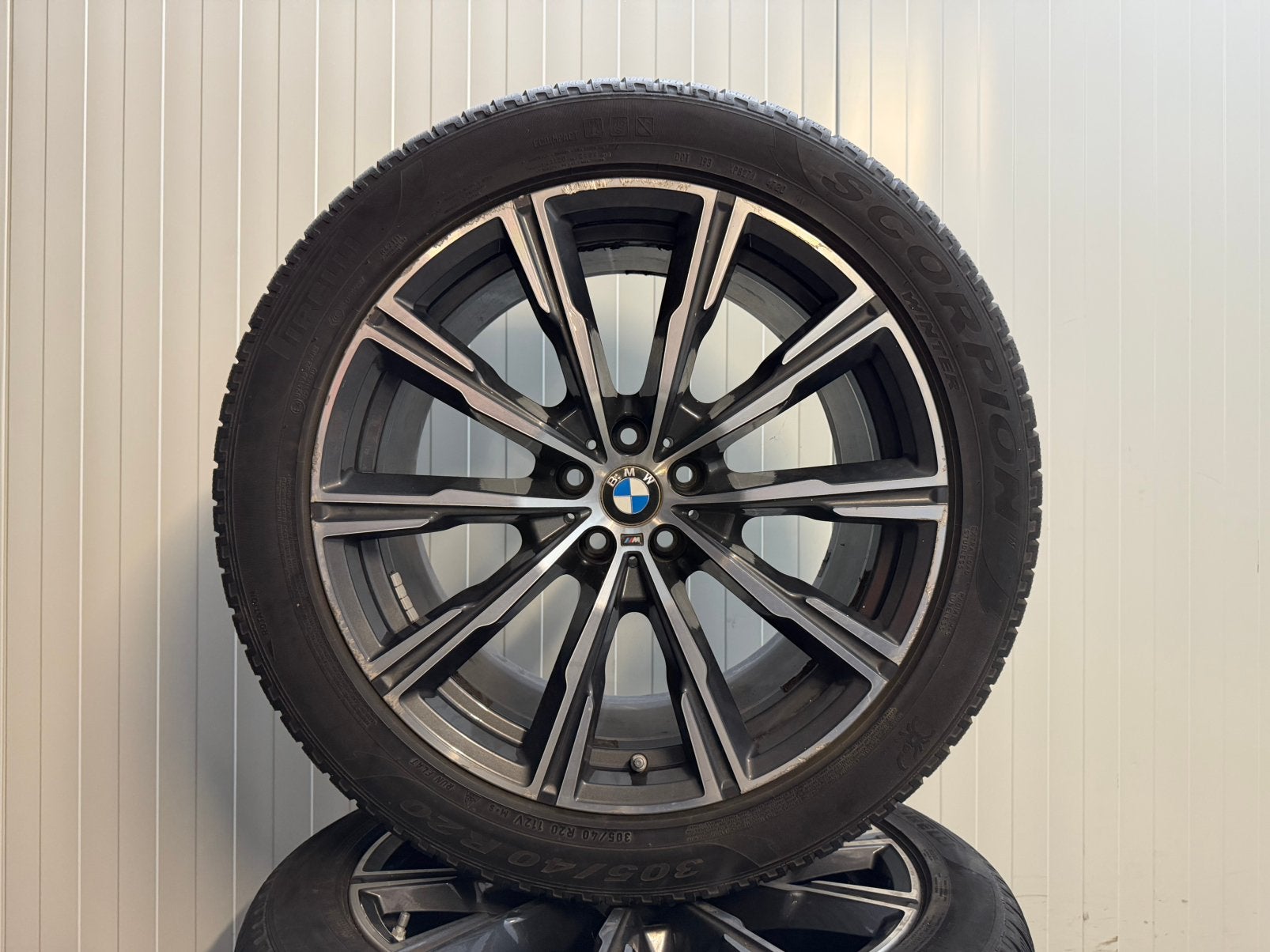 Originele BMW X5 G05 X6 G06 740M 20 inch Pirelli winter *, Ophalen, Gebruikt, Banden en Velgen, Winterbanden