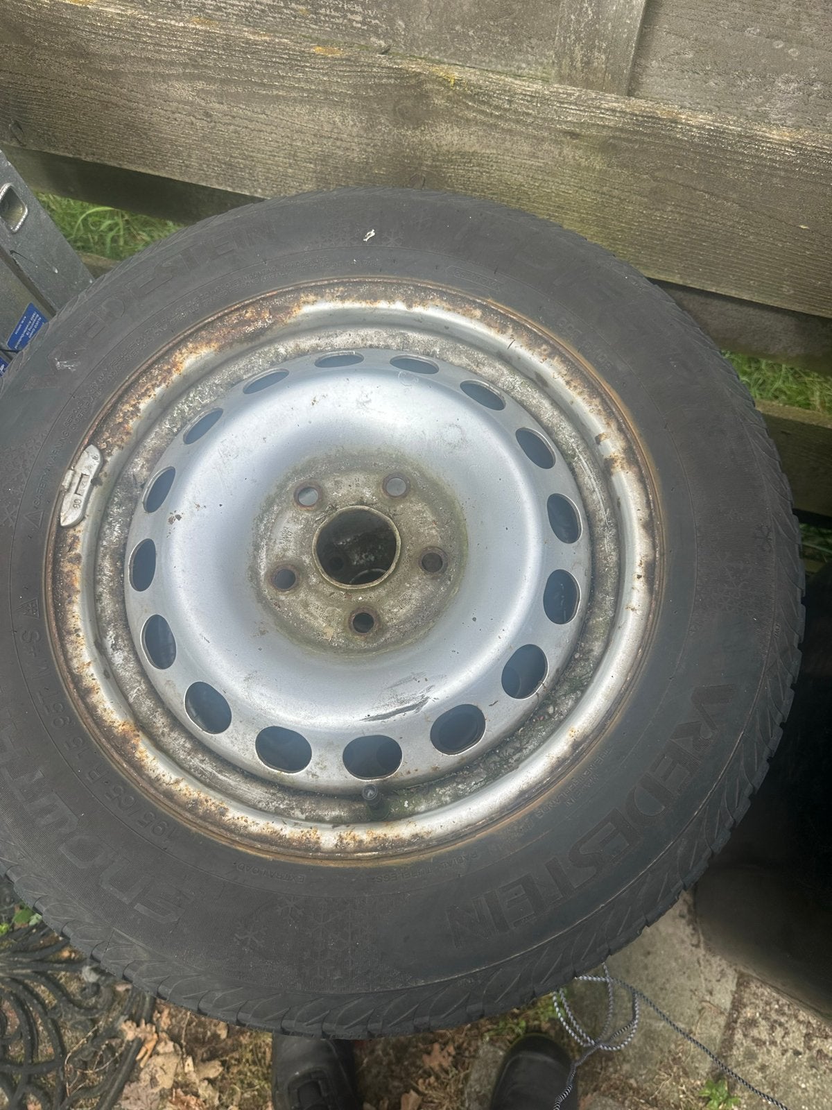 Set van 4 gebruikte vier seizoenen bano, Ophalen, Gebruikt, 15 inch, Winterbanden