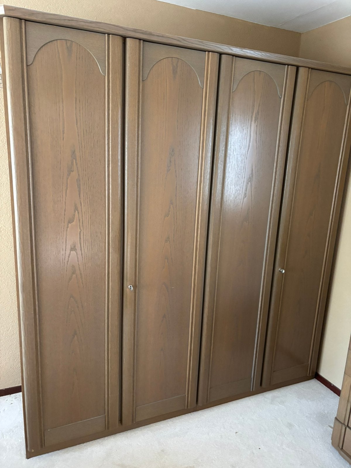 Eiken kast en commode, Ophalen, 50 tot 75 cm, 150 tot 200 cm, Minder dan 100 cm