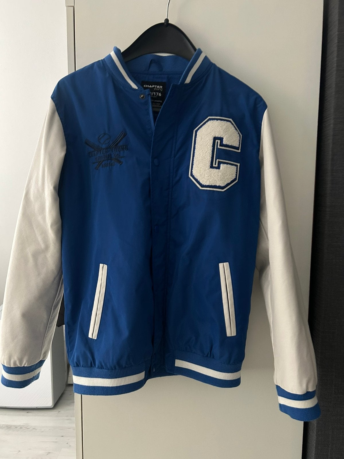 Gevoerde Baseball Jack Nieuw mt 170-176 (S), Verzenden, Nieuw, Jongen, Jas