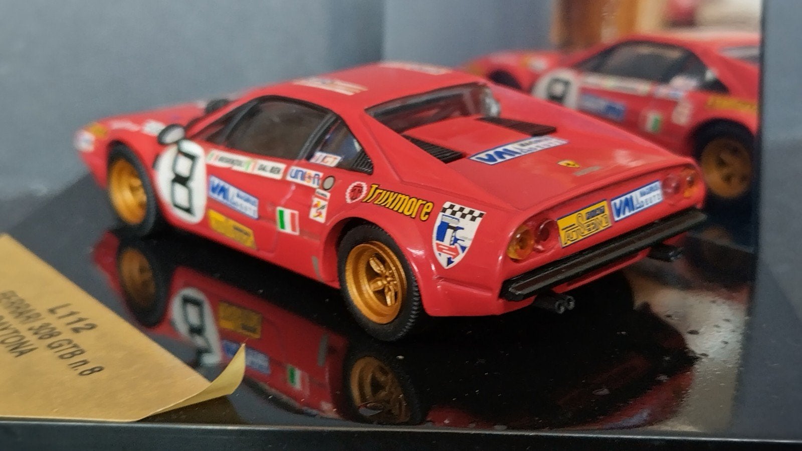 Ferrari 308 GTB Daytona 1978 1:43 Vitesse Pol, Overige merken, Auto, Verzenden, .