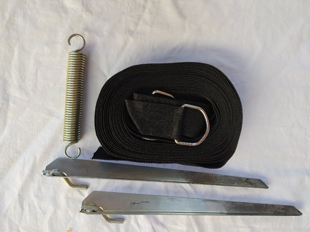 Tent/Luifel Storm/Spanband Kit - 12,5m voor tenten tot 7,5m, Caravans en Kamperen, Ophalen of Verzenden, Zo goed als nieuw