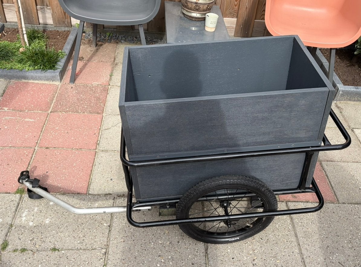 Fietsaanhanger / viskar, Ophalen, Zo goed als nieuw, 80 kg of meer